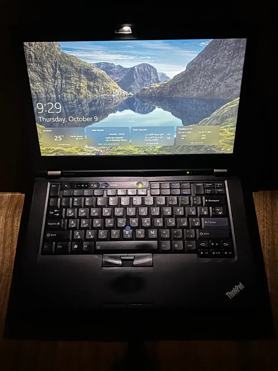 لبتاپ lenovo thinkpad بسیار قوی، رم 10|رایانه همراه|مشهد, دانشجو|دیوار