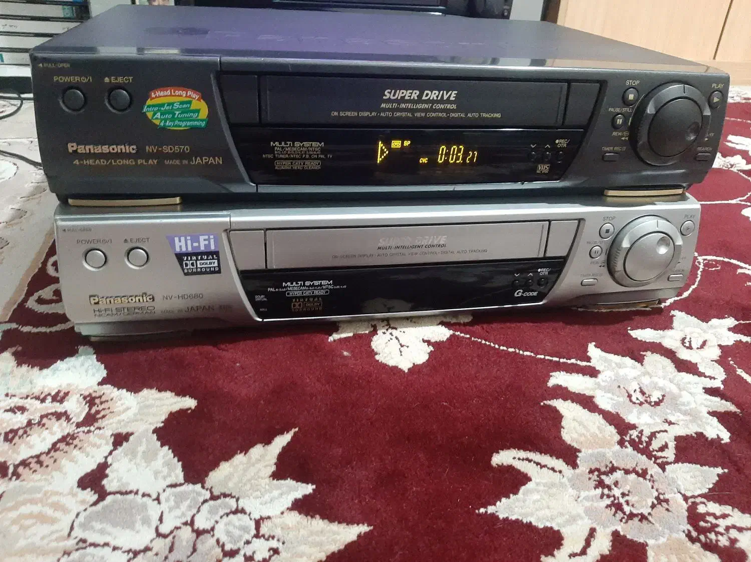 ویدئو پاناسونیک  HD680|پخش‌کننده DVD و ویدیو|کرمانشاه, |دیوار