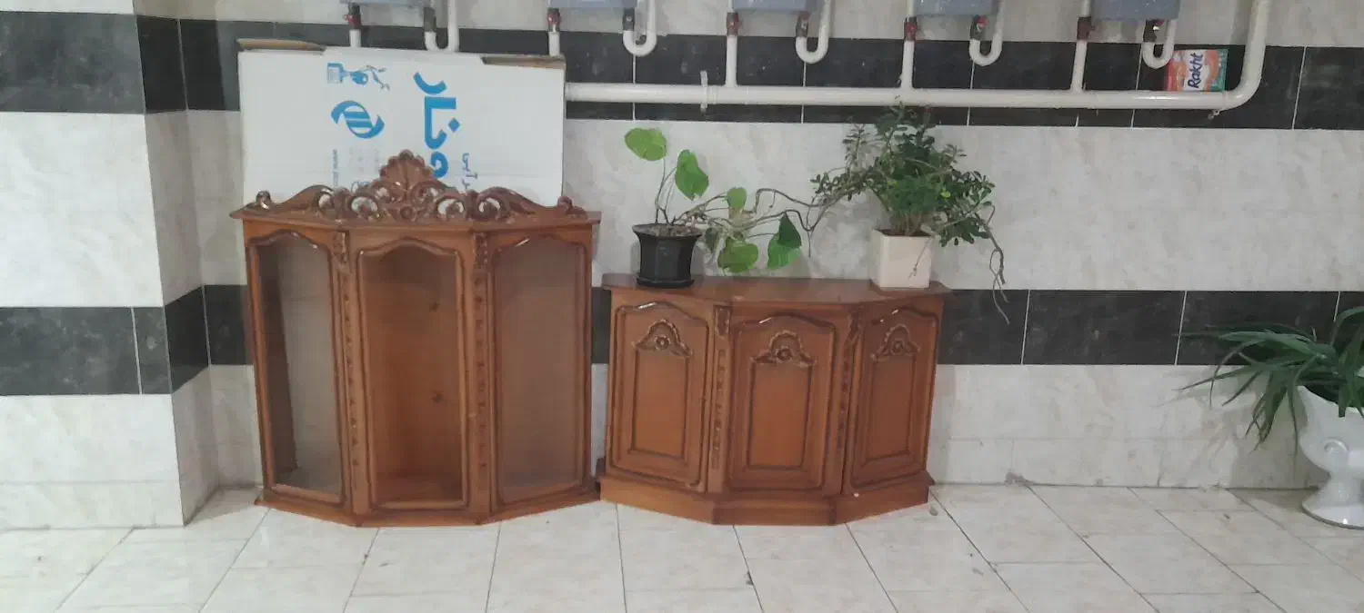 کمد ویترینی|بوفه، ویترین، کنسول|تبریز, |دیوار