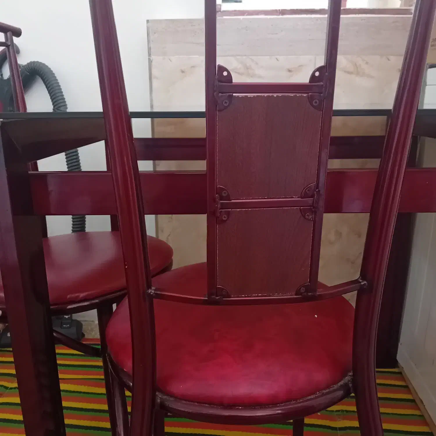 میز غذاخوری ۴ نفره با سینک ۳ لگنه|میز و صندلی غذاخوری|همدان, |دیوار