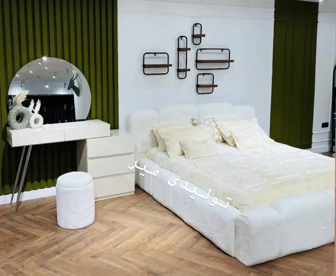 تولیدی سرویس تخت خواب ۲ نفره ۱نفره باکس تشک مدل۱۸۴|تخت و سرویس خواب|شیراز, فرگاز|دیوار