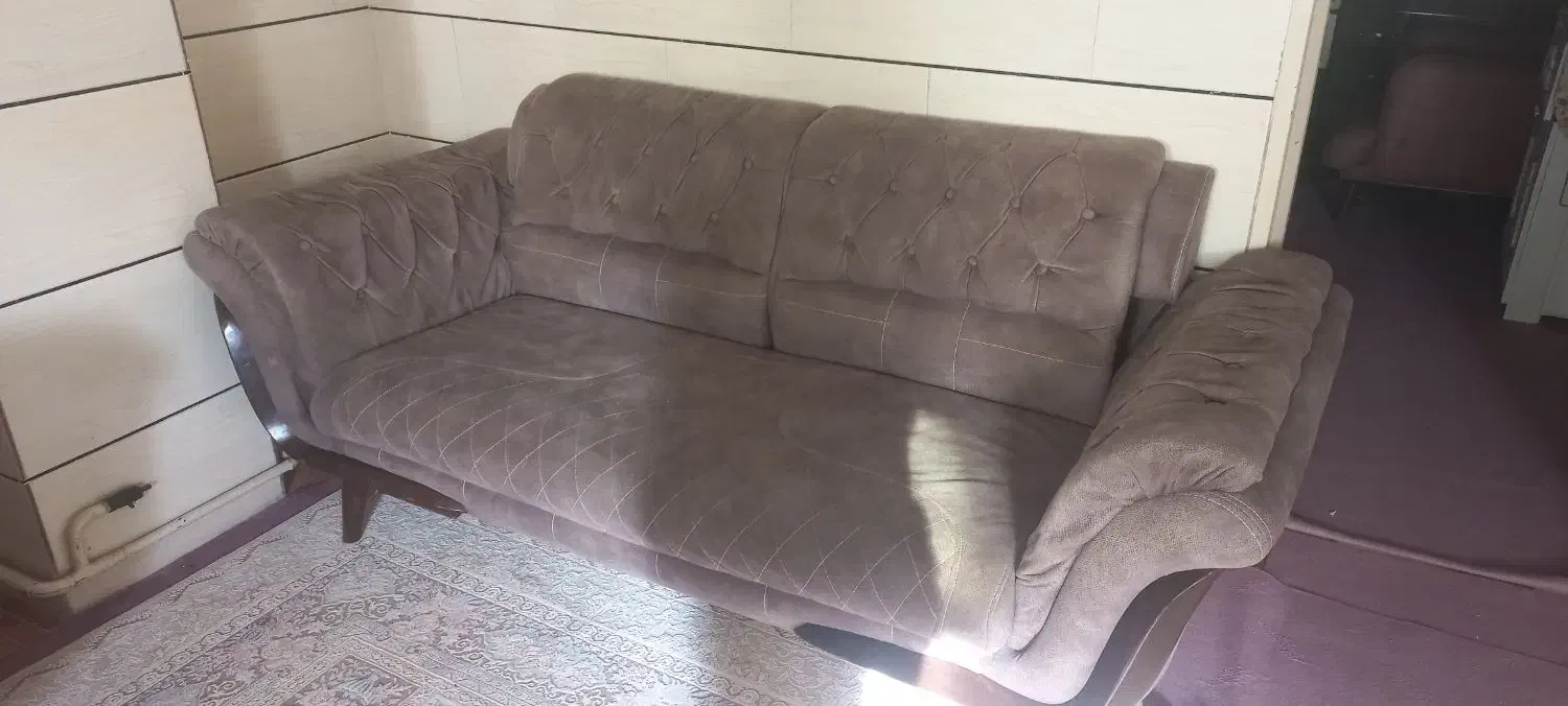 مبل ۹نفره سالم|مبلمان خانگی و میز عسلی|اشتهارد, |دیوار