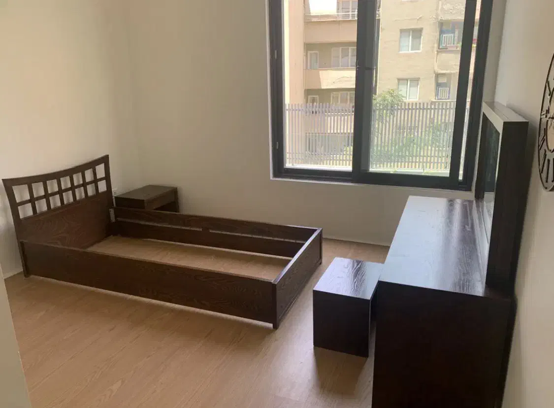 تخت خواب یکنفره تمام چوب برند چوبکده|تخت و سرویس خواب|تهران, اختیاریه|دیوار