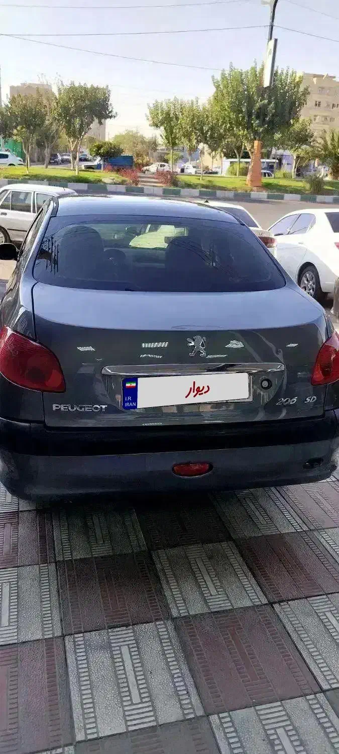 206sd مدل 97|خودرو سواری و وانت|گلستان (تهران), |دیوار