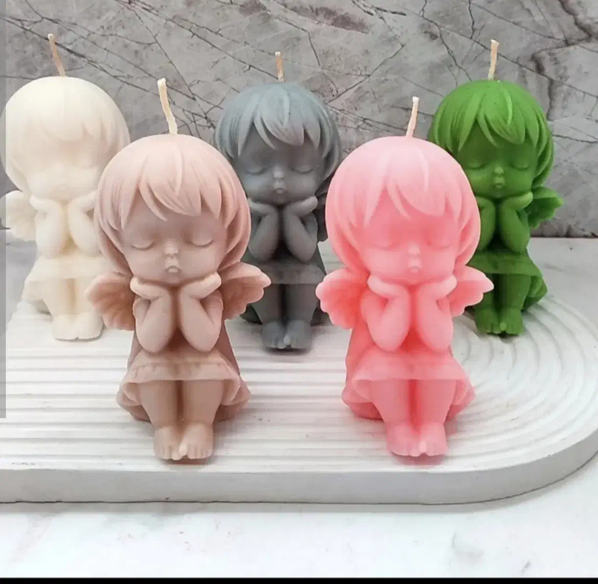 شمع فرشته کوچولو|صنایع دستی و سایر لوازم تزئینی|کرمان, |دیوار