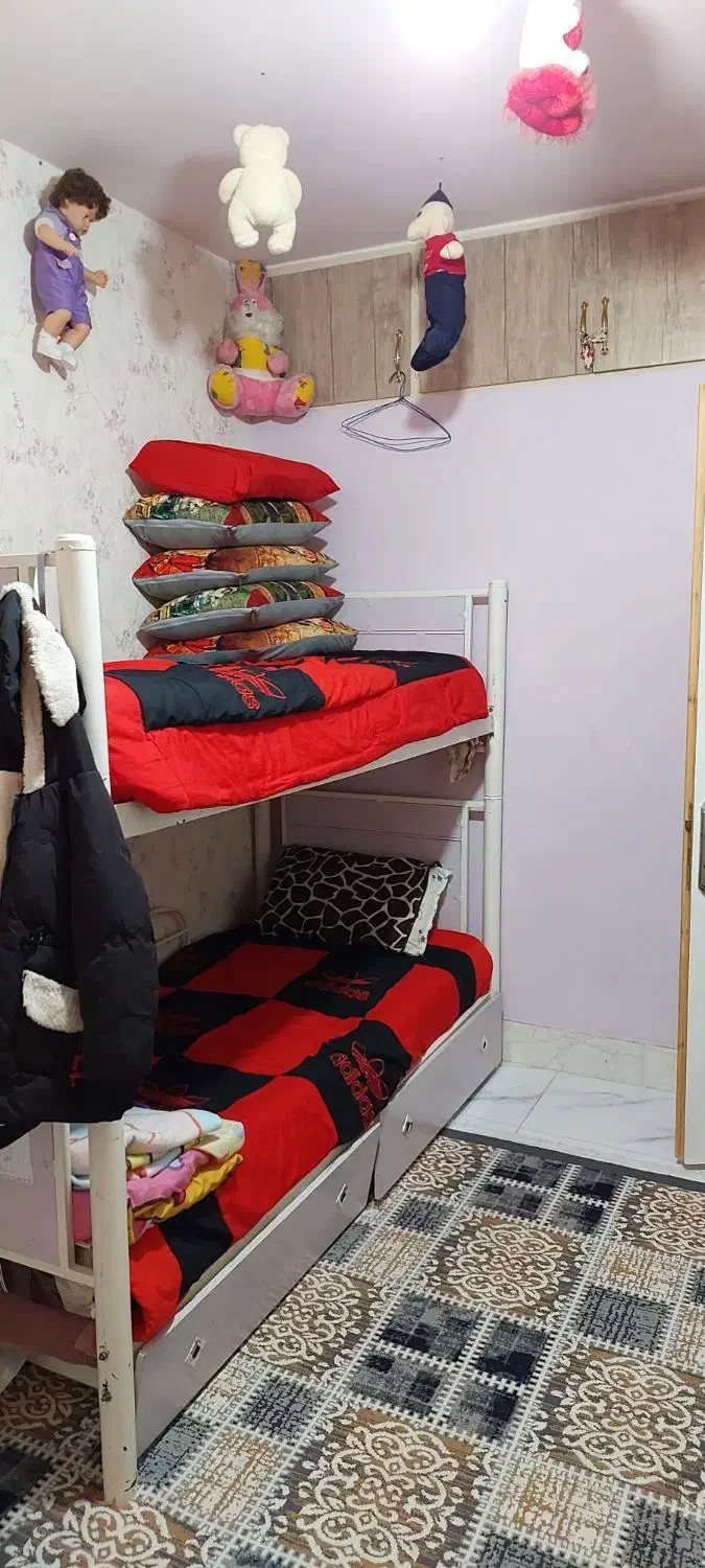 تخت دو طبقه|تخت و سرویس خواب|بروجرد, |دیوار