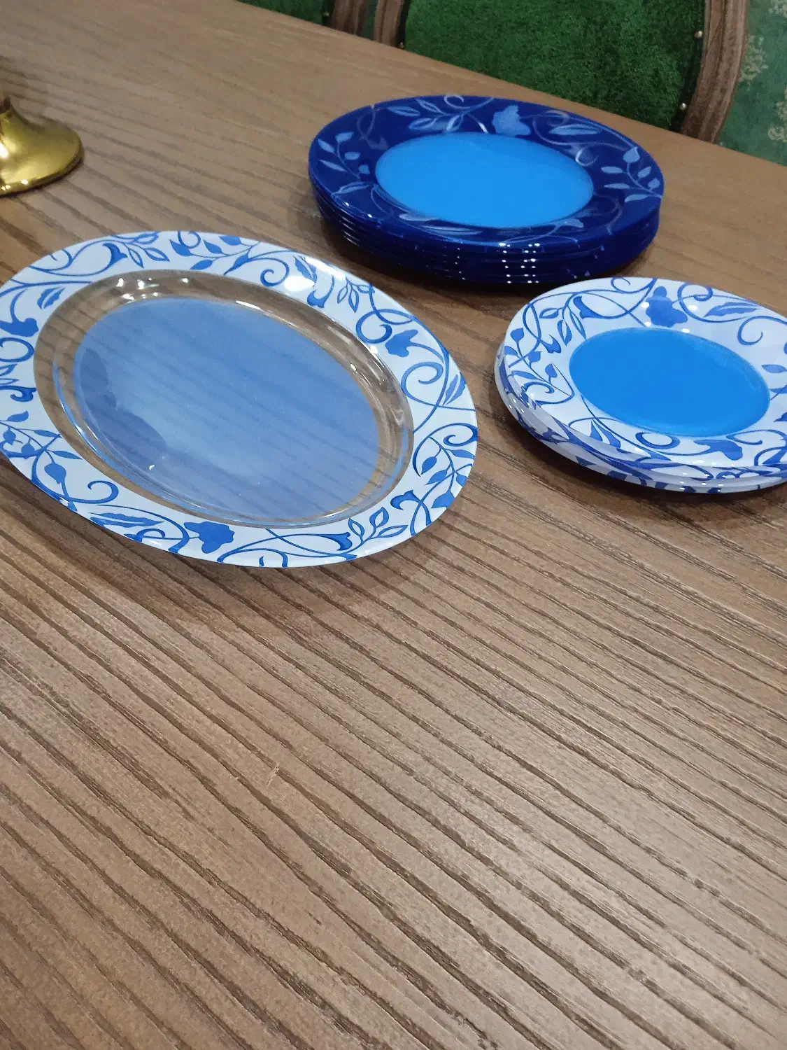 ظروف غذاخوری سرمه ای اصل فرانسه|ظروف سرو و پذیرایی|آمل, |دیوار