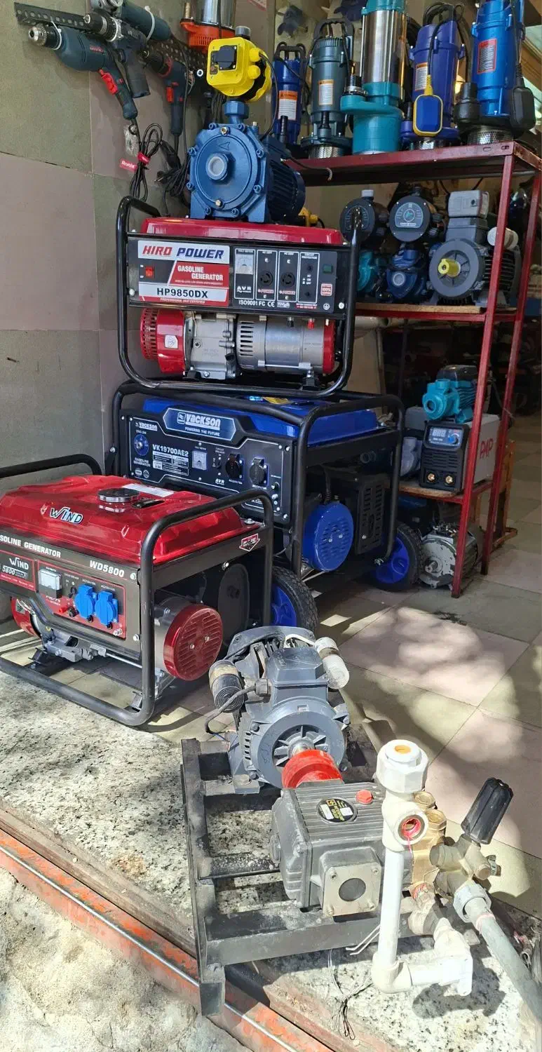 پمپ کفکش ۱ اینچ ۴۹ متری لوله سایز ۴|ماشین‌آلات صنعتی|بروجرد, |دیوار