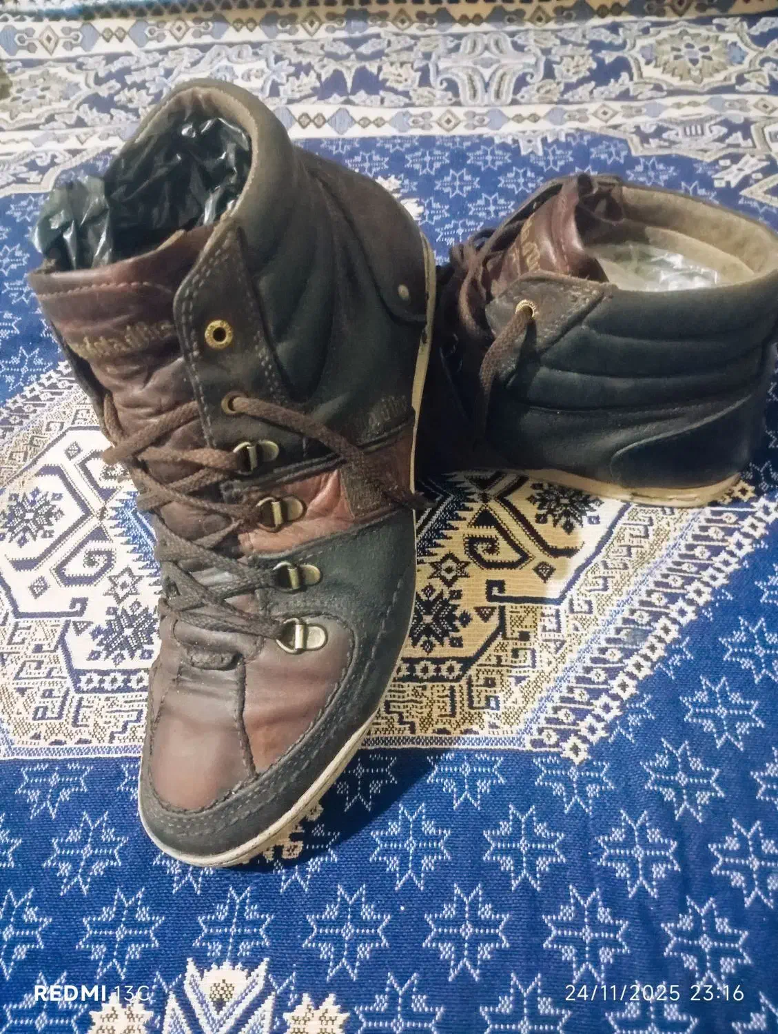 یک جفت کفش نیم بوت تاناکورا استوک شیک|کیف، کفش، کمربند|کرمانشاه, |دیوار