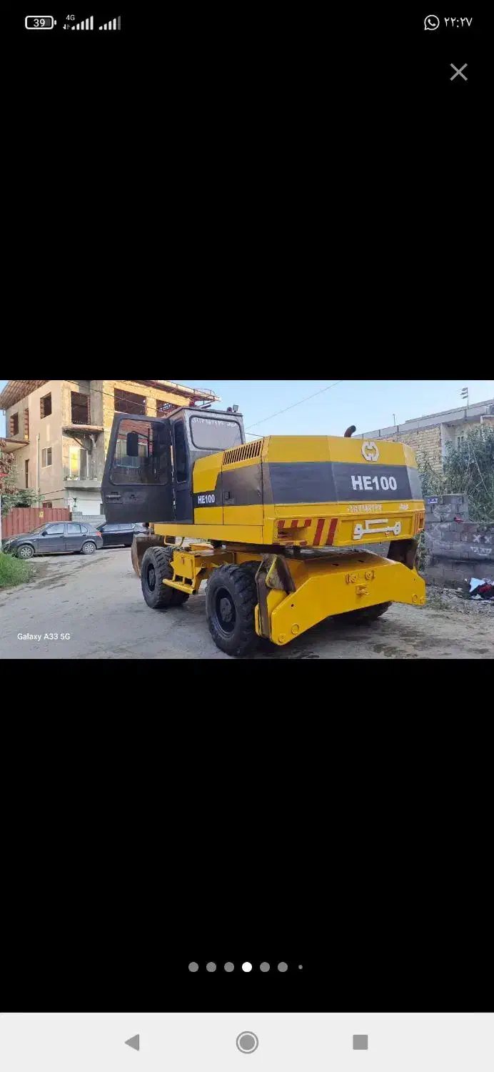 اجاره بیل مکانیکی لاستیکی و بیل بکهو|خدمات حمل و نقل|چهارباغ, |دیوار