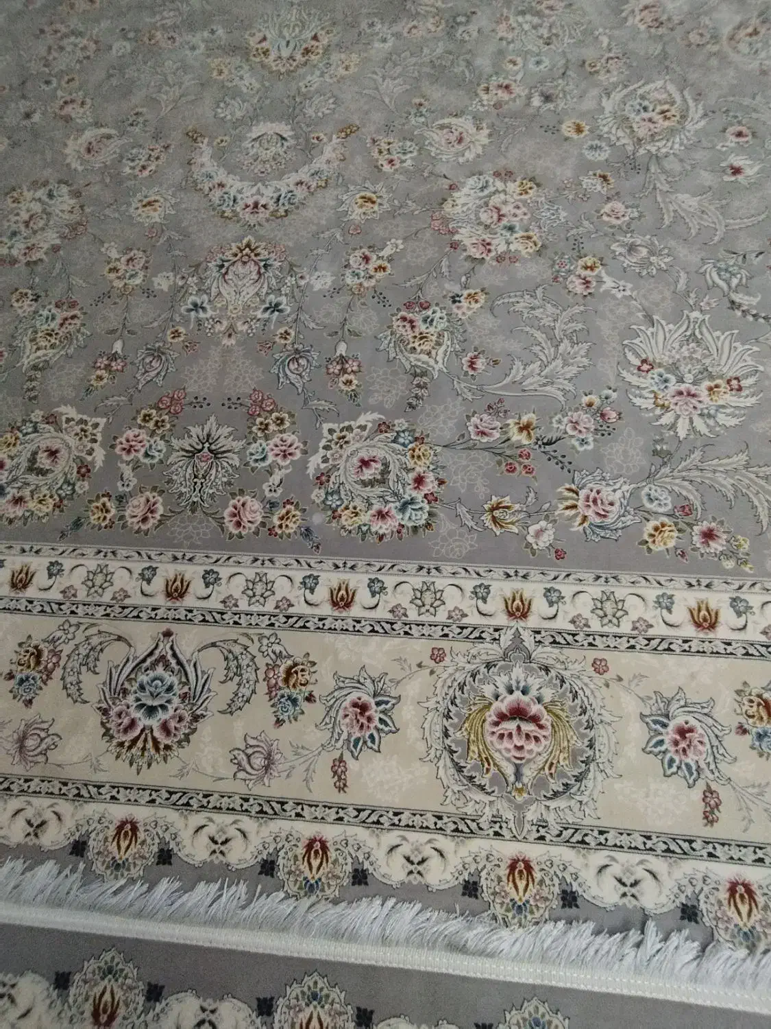 ۴ تخته فرش ۱۲ متری ۱۲۰۰ شانه گل برجسته|فرش|زنجان, |دیوار