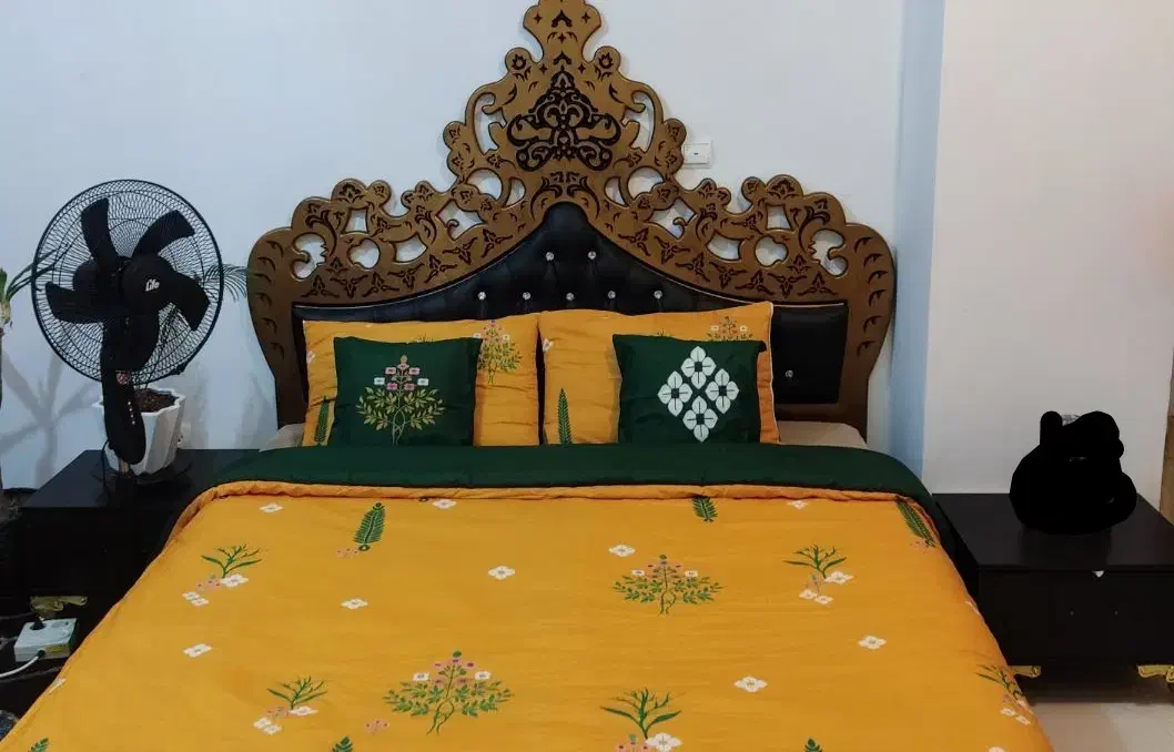 تخت دونفره ام دی اف|تخت و سرویس خواب|چابهار, |دیوار