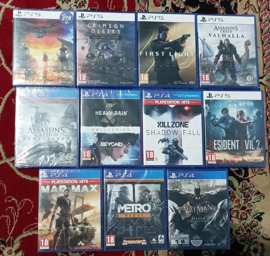 فروش CRIMSON DESERT و بازی های پلمب اصلی ps5 / ps4|کنسول، بازی ویدئویی و آنلاین|کرج, اسلامآباد|دیوار