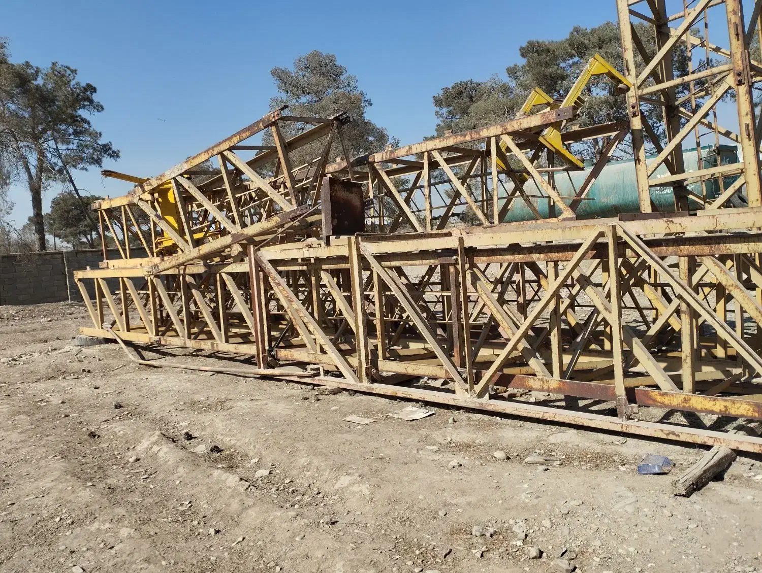 جرثقیل۴تن پتن تاورکرین|خودرو سنگین|گرمدره, |دیوار