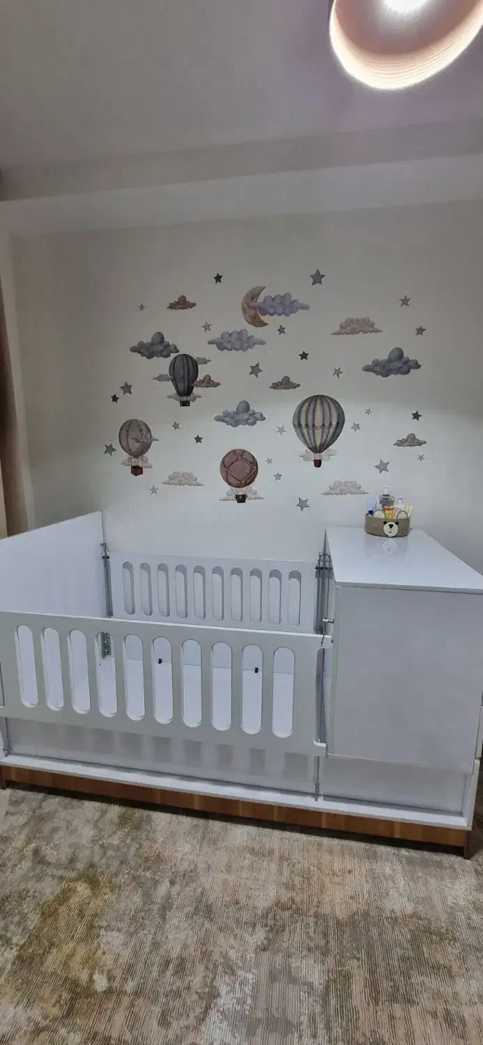 فروش تخت دو حالته نوزاد و تبدیل ب تخت نوجوان|تخت و صندلی بچه|الیگودرز, |دیوار