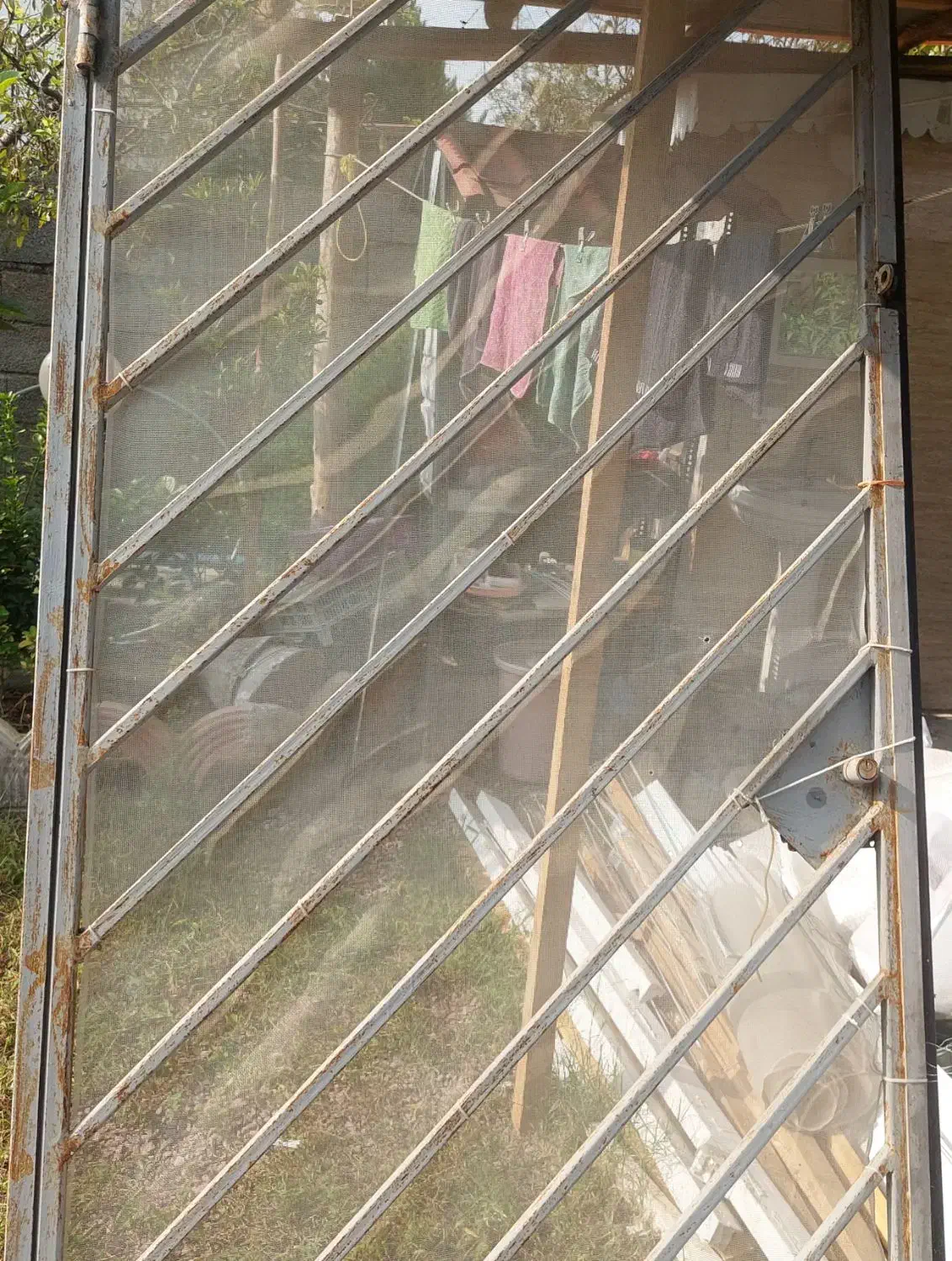 درب آهنی سنگین حفاظ|مصالح و تجهیزات ساختمان|رشت, لاکان|دیوار