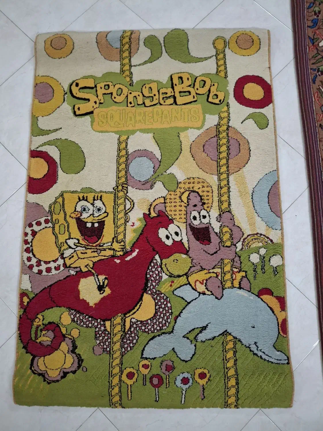 قالیچه|فرش|مشهد, شهید آوینی|دیوار