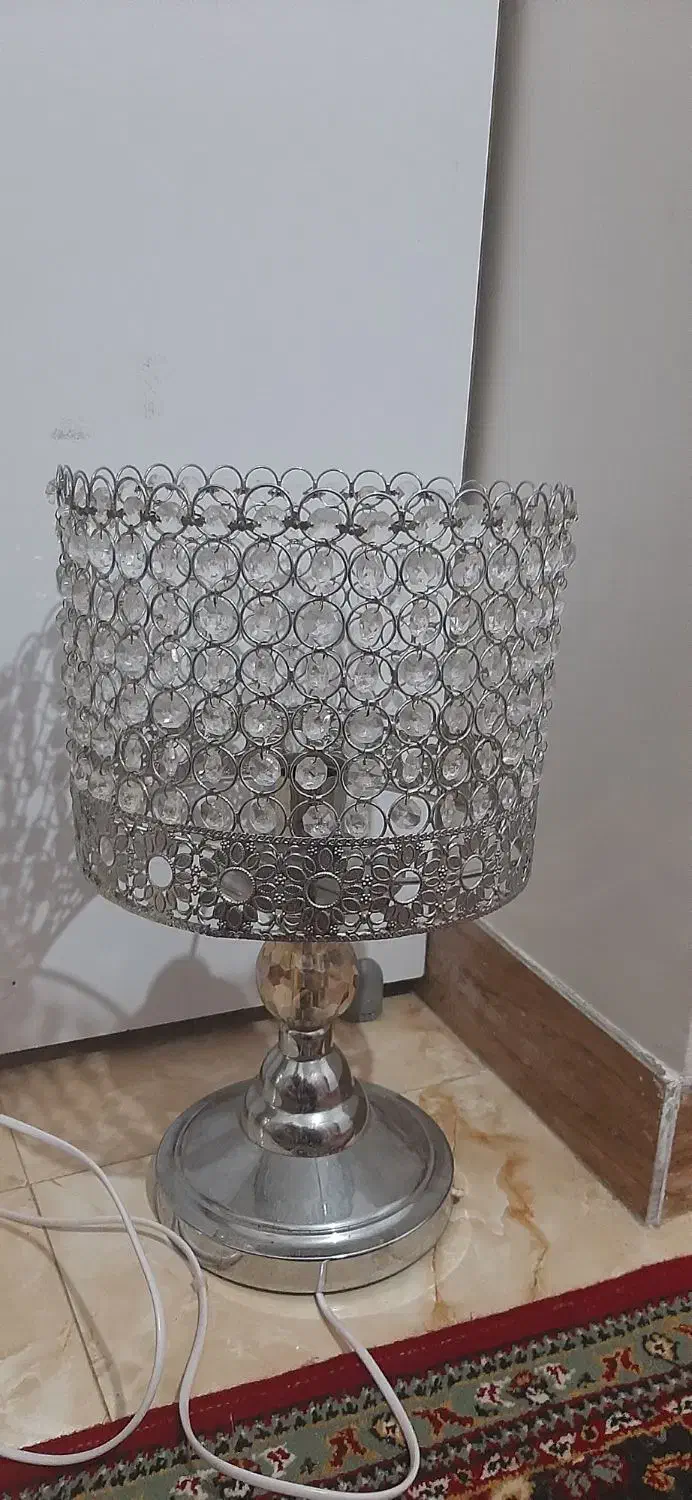 آباژور نگین دار|چراغ خواب و آباژور|رشت, حمیدیان|دیوار