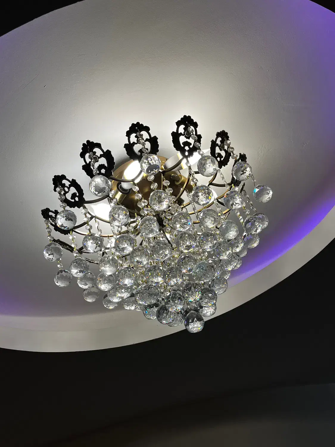 یک جفت لوستر برنج|لوستر و چراغ آویز|ورامین, ورامین|دیوار