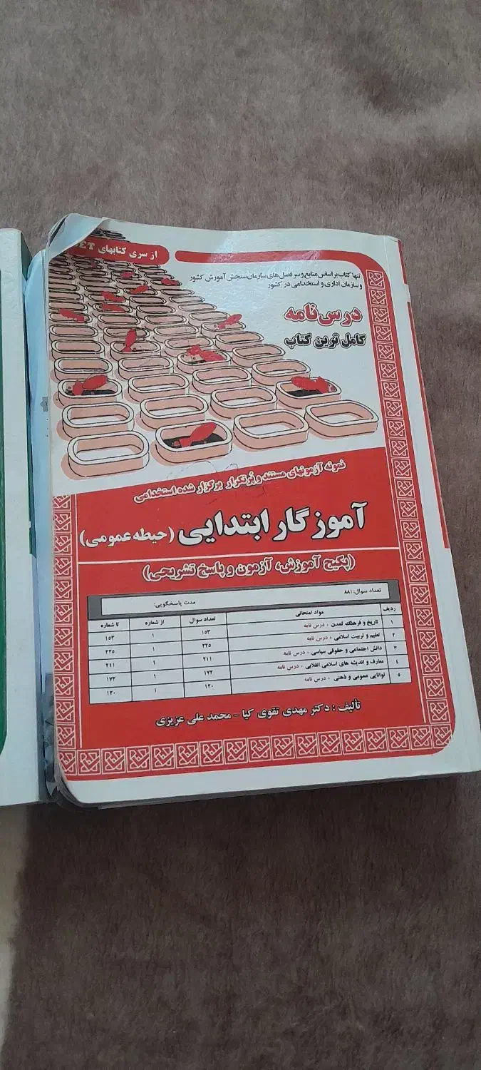 کتابهای آزمون آموزگاری|کتاب و مجله آموزشی|نقده, |دیوار