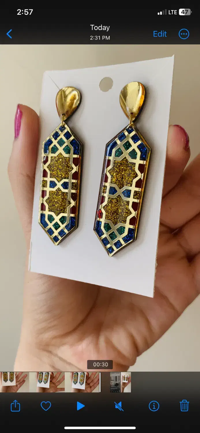 گوشواره سنتی|بدلیجات|خوی, |دیوار