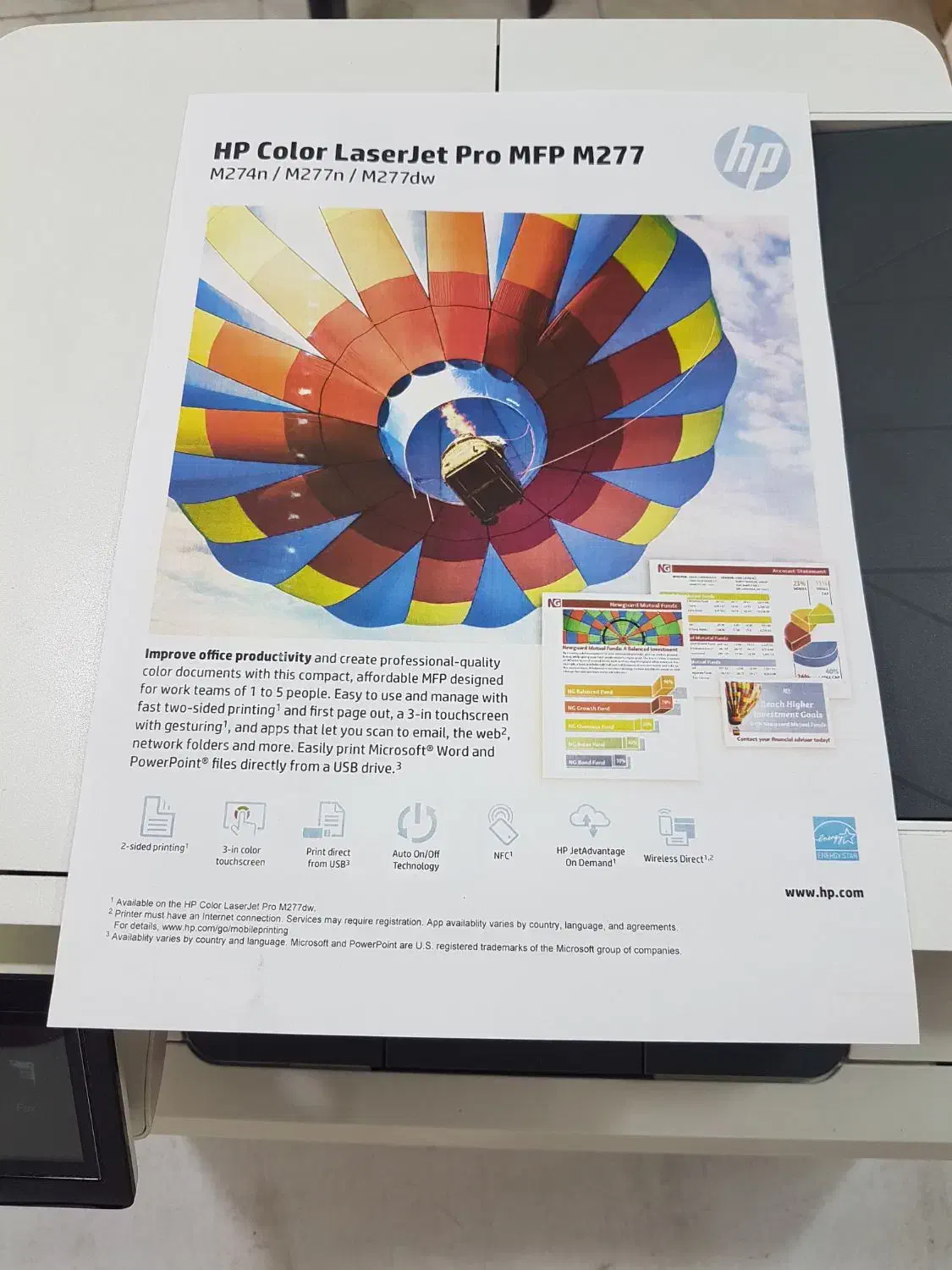 hp 277 لیزری رنگی|پرینتر، اسکنر، کپی، فکس|مشهد, سید رضی|دیوار