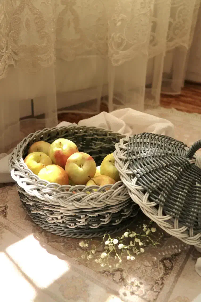 انواع سبد دستباف|صنایع دستی و سایر لوازم تزئینی|اردکان, |دیوار