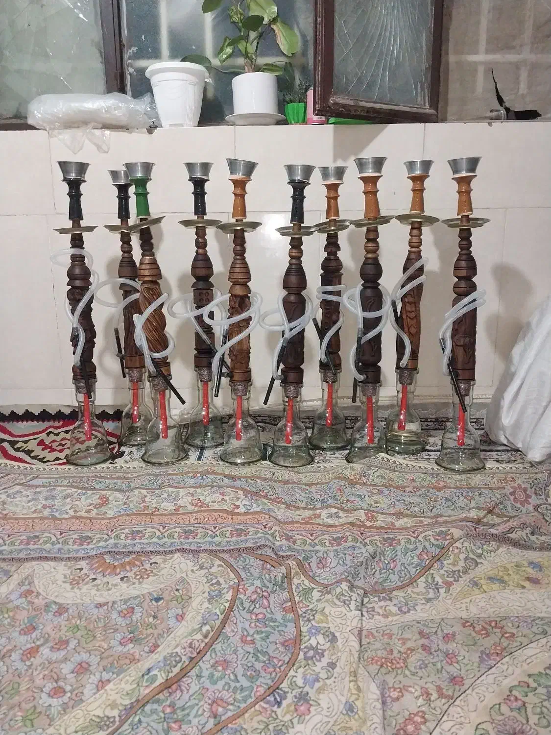 قلیان|صنایع دستی و سایر لوازم تزئینی|زبرخان, |دیوار