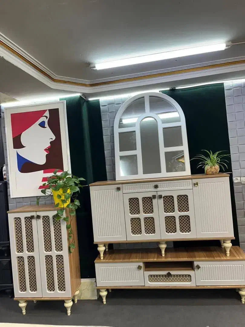 آینه و کنسول|بوفه، ویترین، کنسول|دهدشت, |دیوار