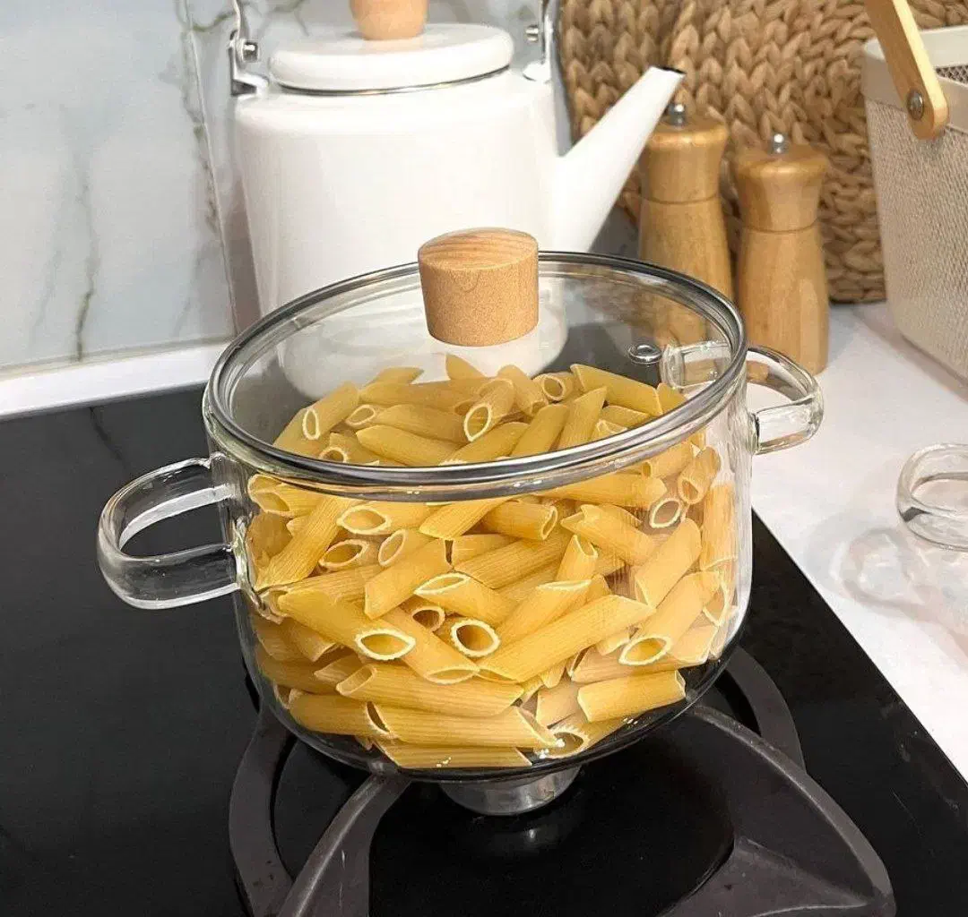 قابلمه پیرکس در بامبو روز مادر|ظروف پخت‌وپز|قم, دروازه ری|دیوار