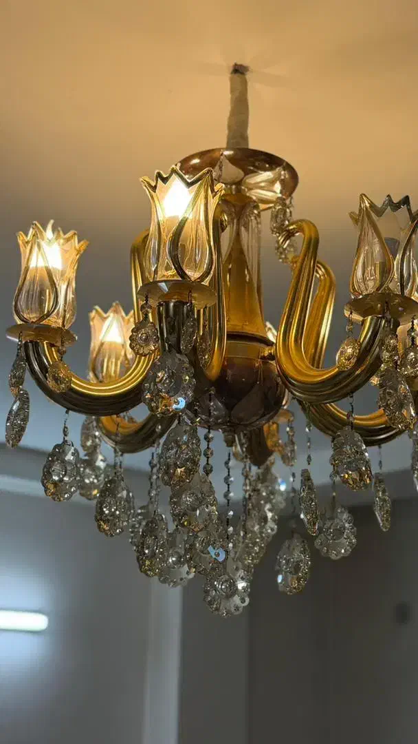 لوستر|لوستر و چراغ آویز|آمل, |دیوار