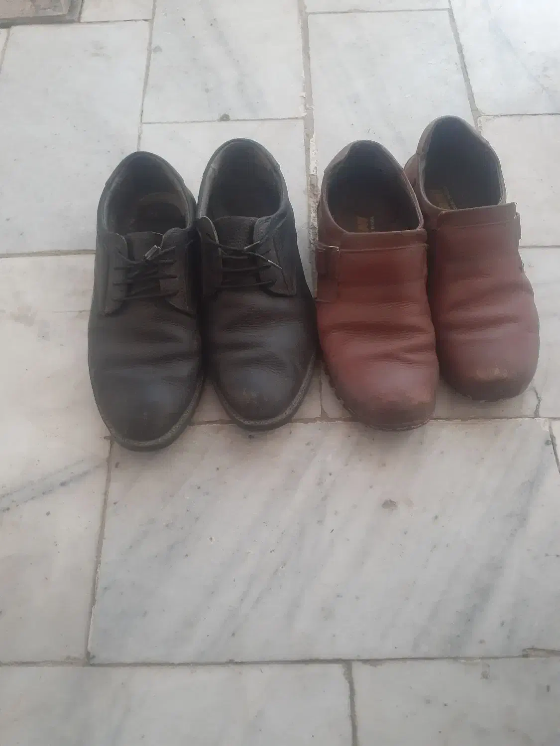 کفش کار کرده|کیف، کفش، کمربند|نیشابور, چمبران|دیوار