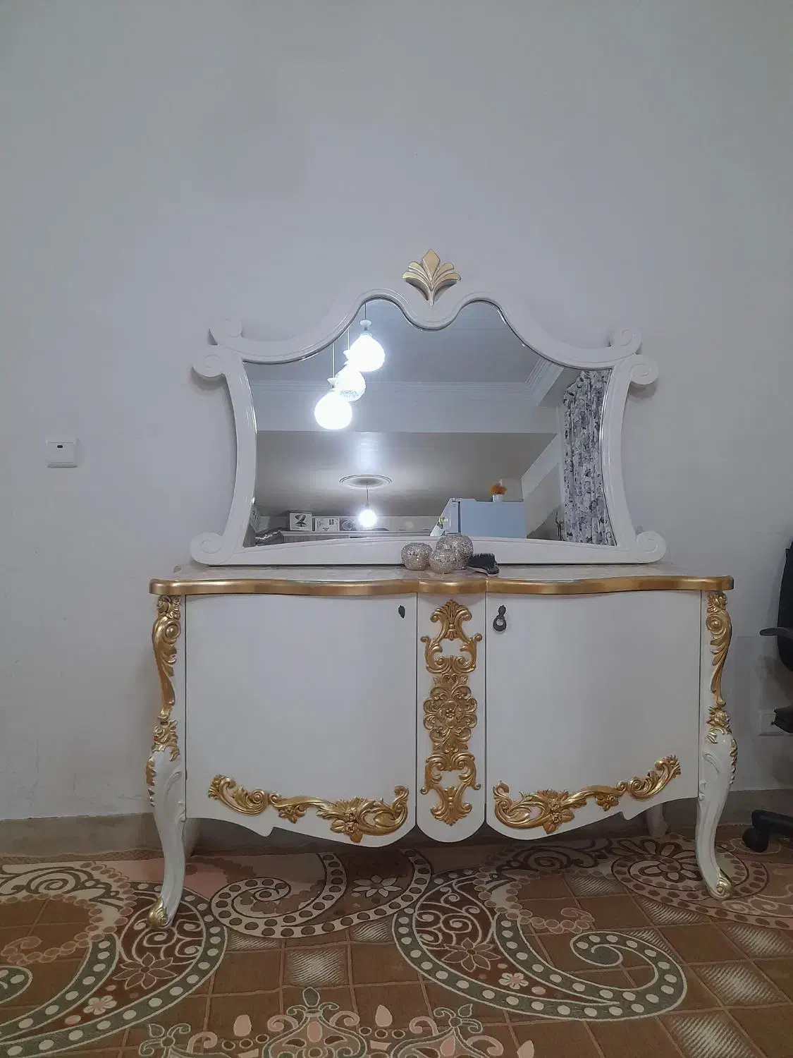 کنسول میز تلوزیون جا کفشی ست|میز تلویزیون|رباط‌کریم, پرندک|دیوار