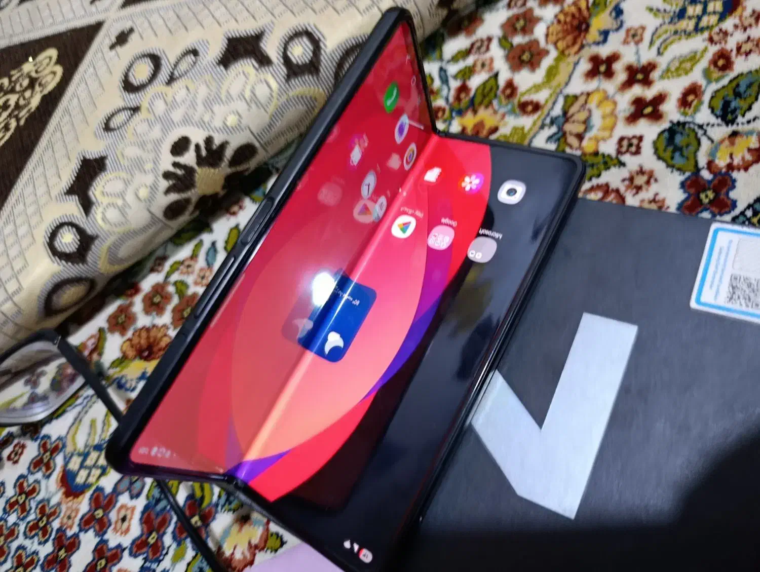 گوشی zفولد3رم 12|موبایل|آبادان, |دیوار