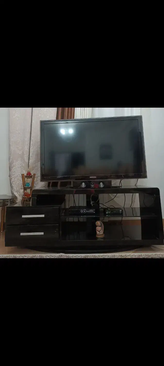 میز تلویزیون ملامین مشکی|میز تلویزیون|رشت, آب و برق|دیوار