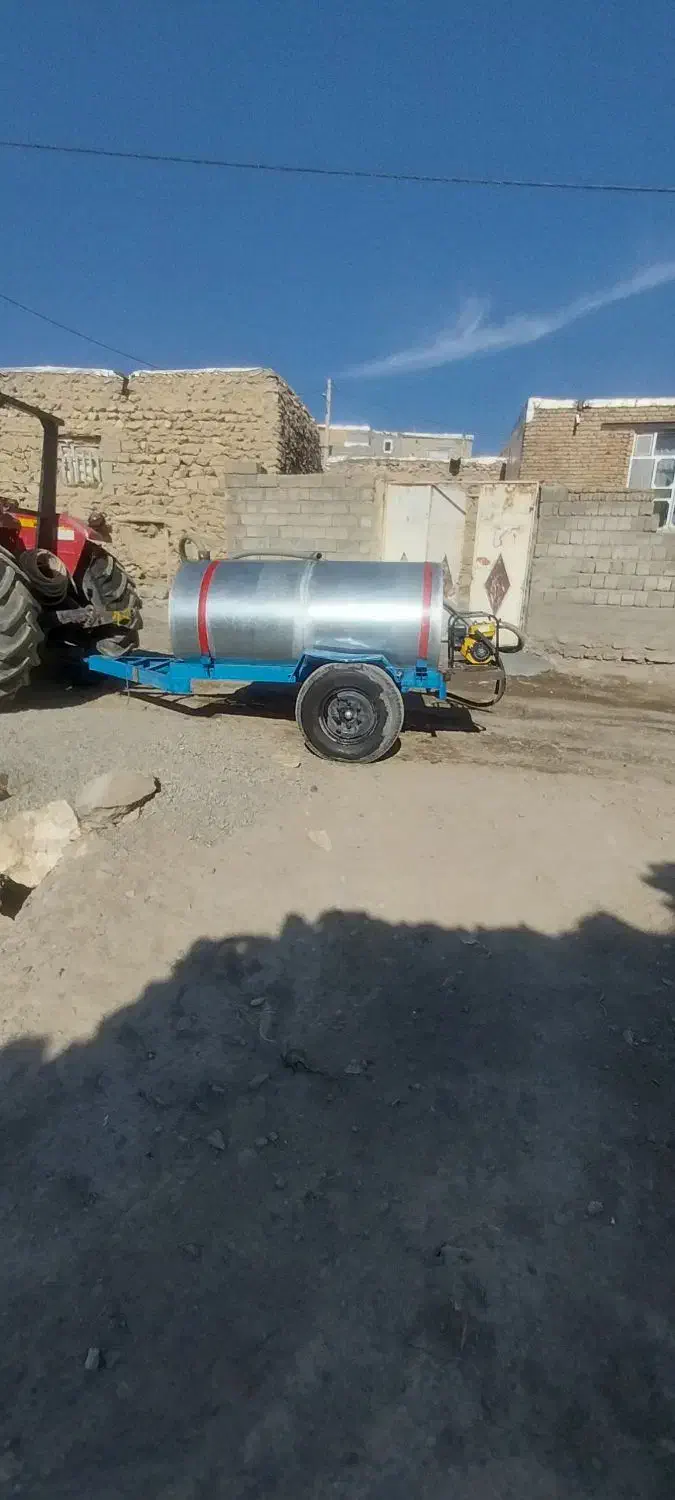 تانکر چرخ دار با متور آب ۲اینج|ماشینآلات صنعتی|دیواندره, |دیوار