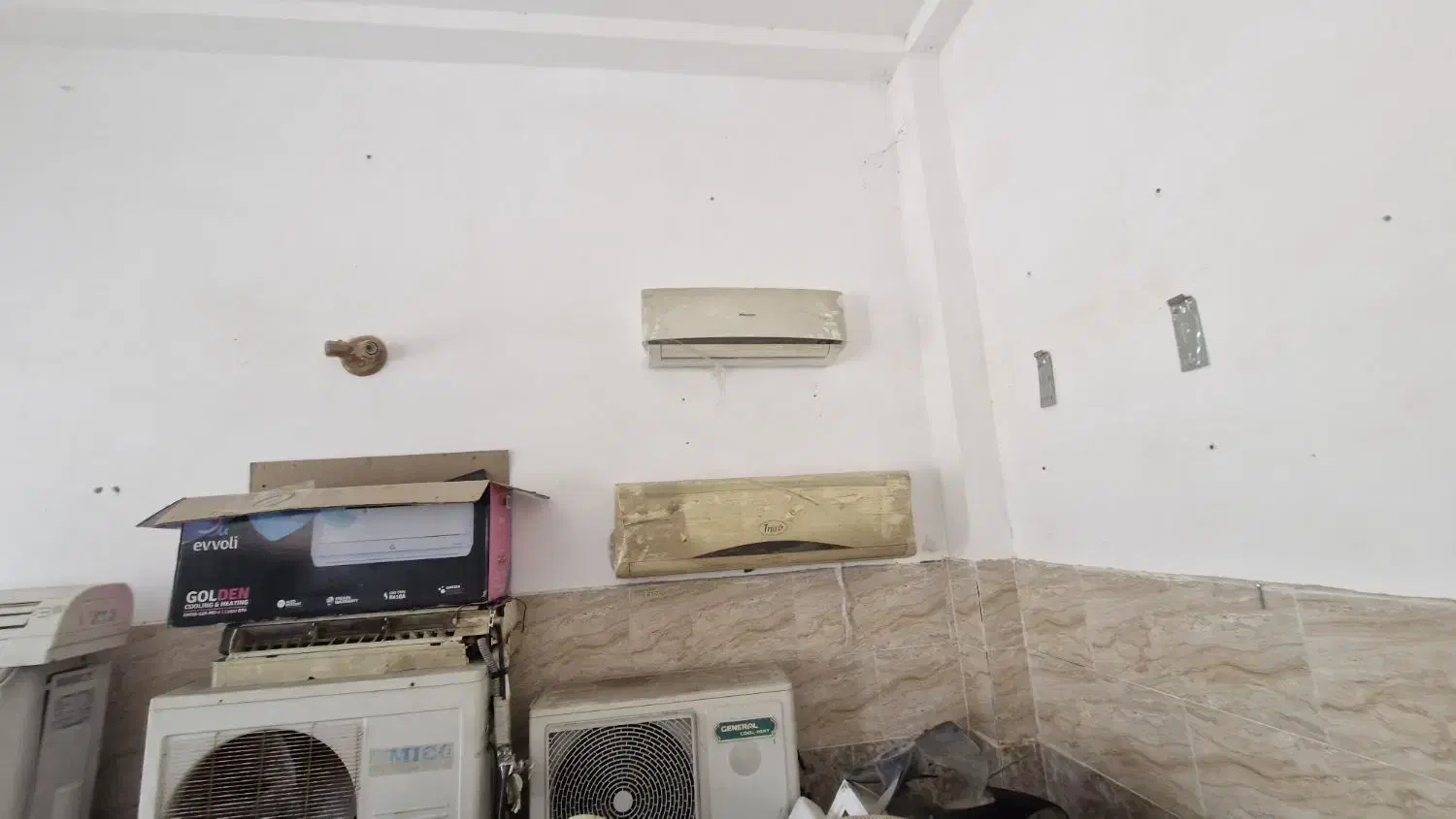 فروش پنل کولر تک و موتور سوخته کامل کولر گازی|کولر گازی و فن‌کوئل|بابلسر, |دیوار