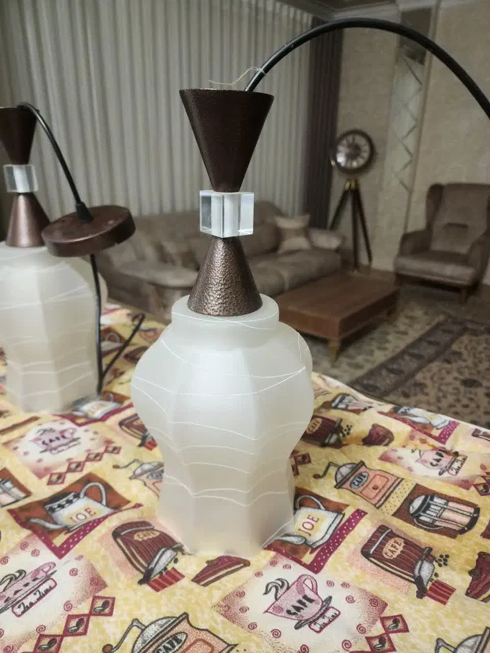 لوستر آویز|لوستر و چراغ آویز|قم, شاه سید علی|دیوار