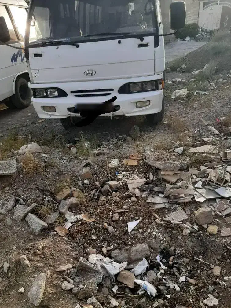 مینی بوس هیوندا مدل 85|خودرو سنگین|بافت, |دیوار