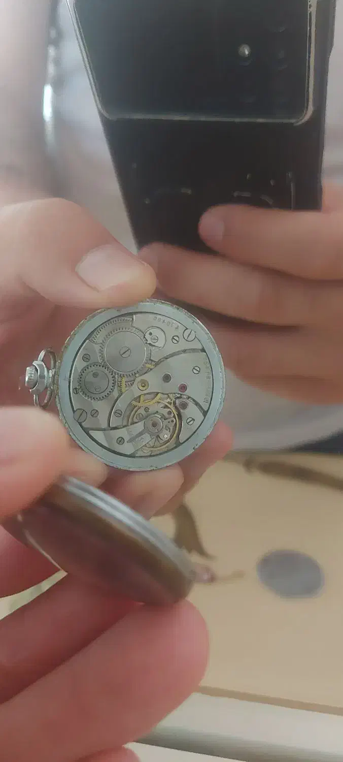 ساعت جیبی قدیمی عتیقه|ساعت|خوی, |دیوار