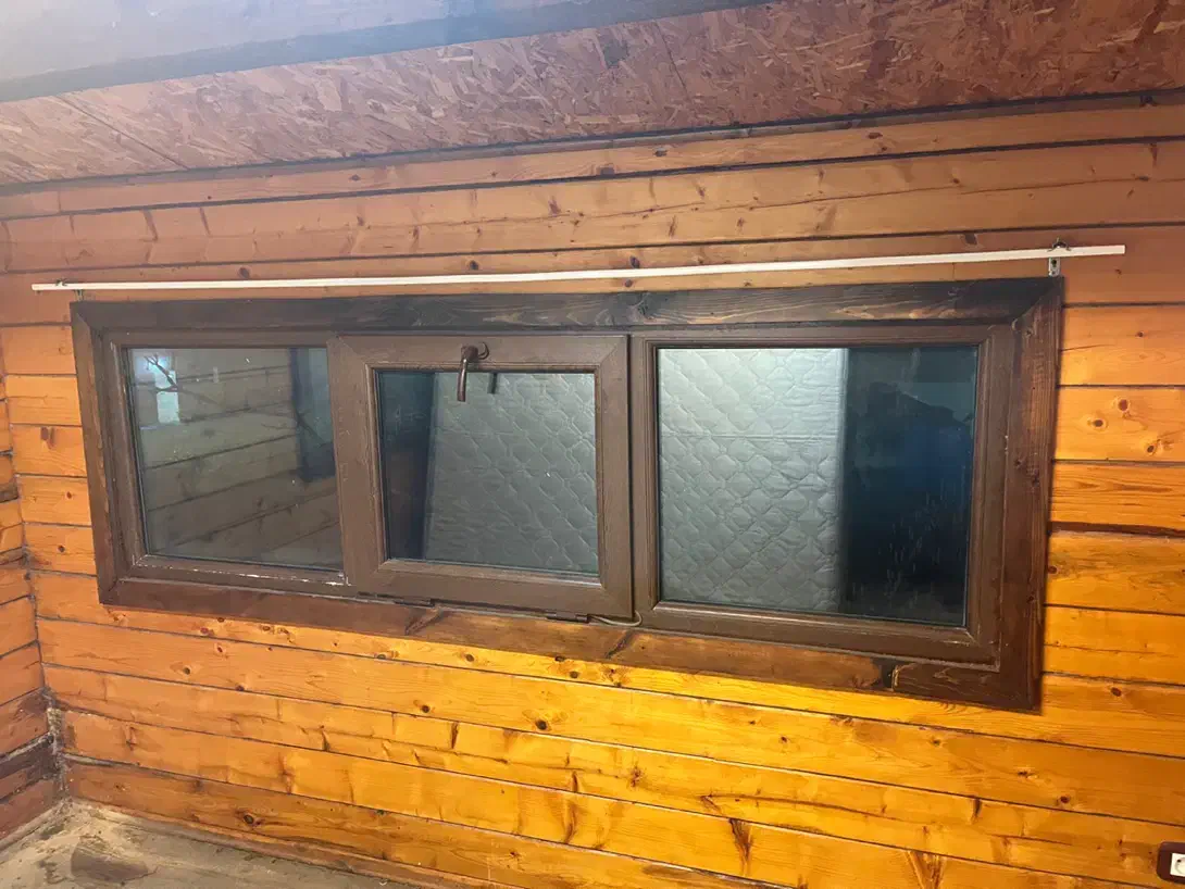 فروش درب و پنجره. با چهارچوب چوبی|مصالح و تجهیزات ساختمان|محمودآباد, |دیوار