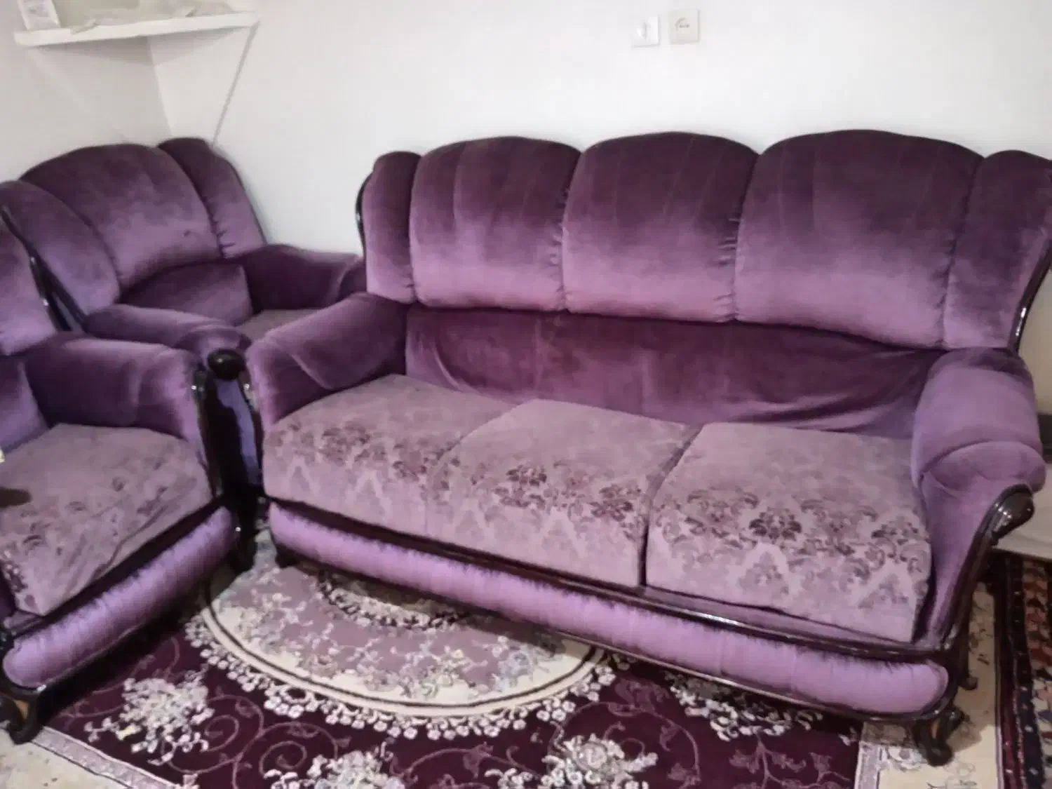 مبل 7 نفره درحدنو تروتمیزوسالم|مبلمان خانگی و میز عسلی|مراغه, |دیوار