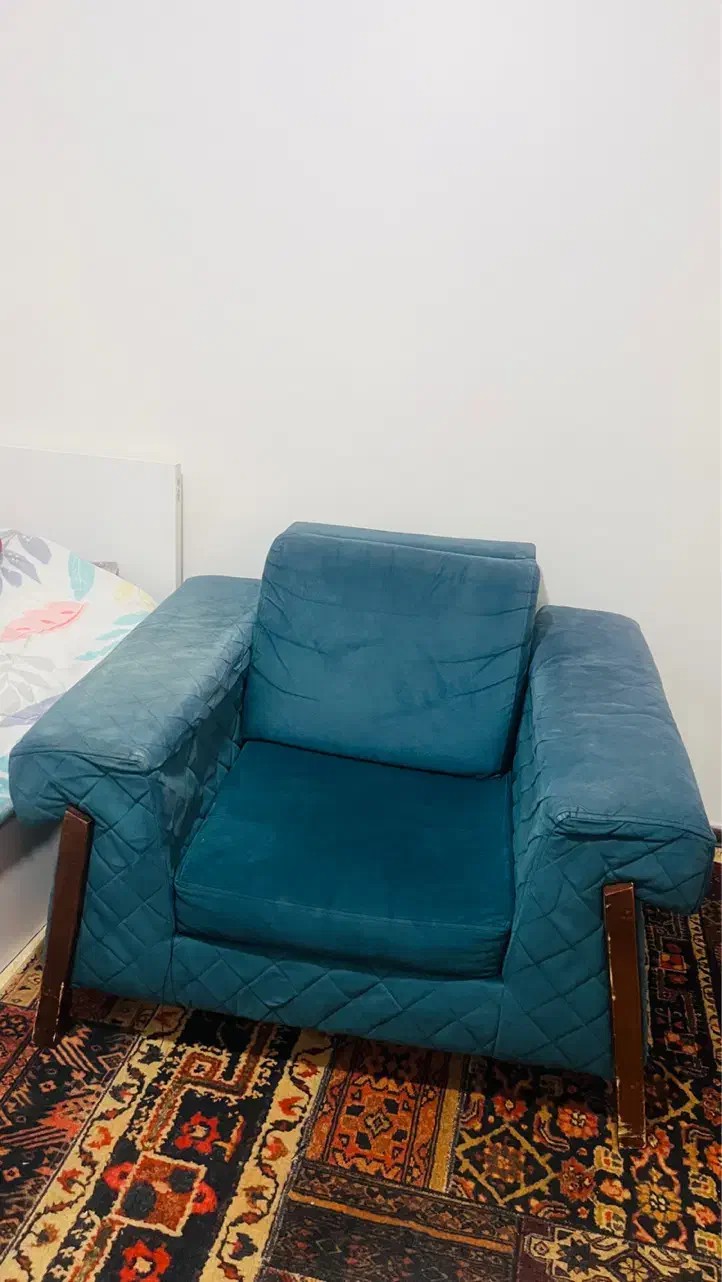 مبل تک نفره با کیفیت|مبلمان خانگی و میز عسلی|تهران, اختیاریه|دیوار