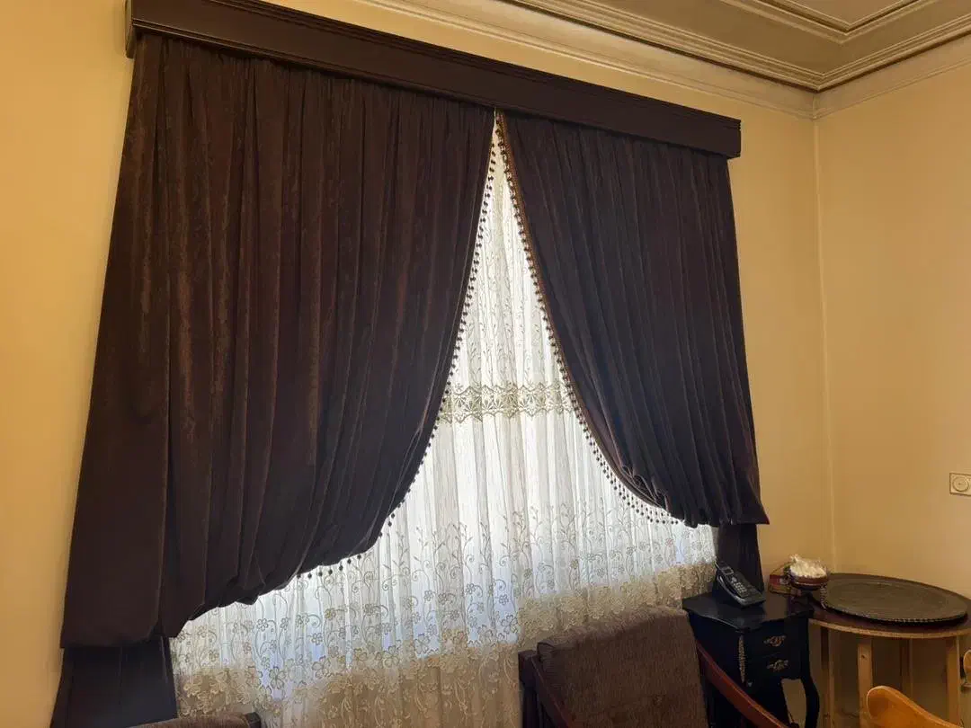 پرده|پرده، رانر، رومیزی|تهران, گلستان (شهرک راه آهن)|دیوار