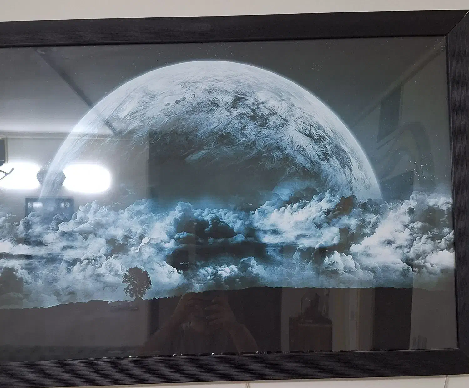 تابلو همراه با نور پردازی داخلی|تابلو، نقاشی، عکس|دامغان, |دیوار