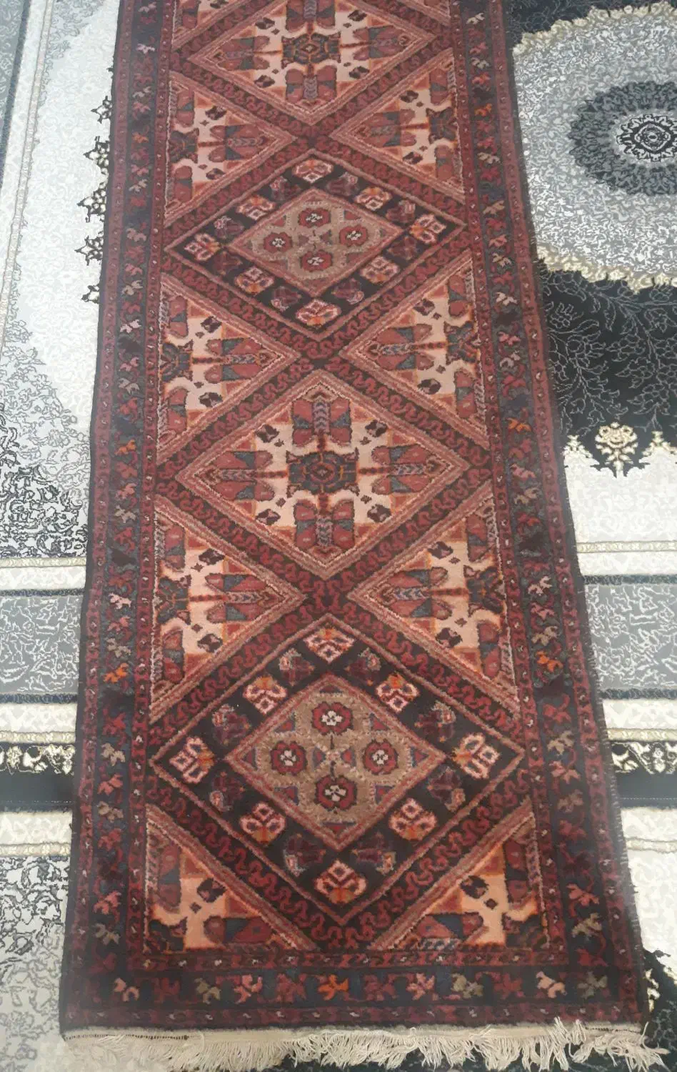 گلیم|گلیم، جاجیم، گبه|رزن, |دیوار