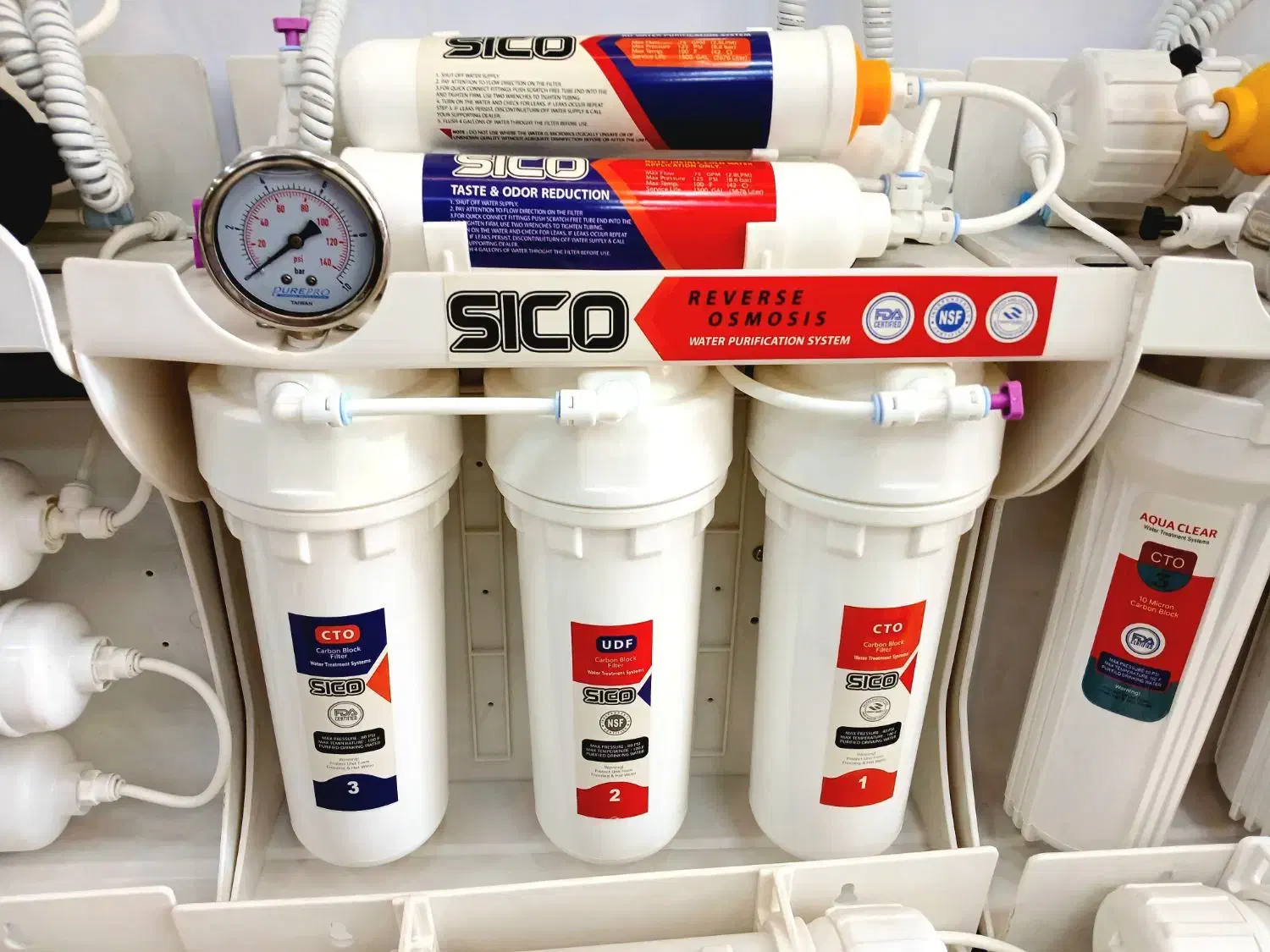 تصفیه آب آبشیرین کن آب شیرین کن برند SICO|آب‌سردکن و تصفیه آب|قم, ولیعصر|دیوار