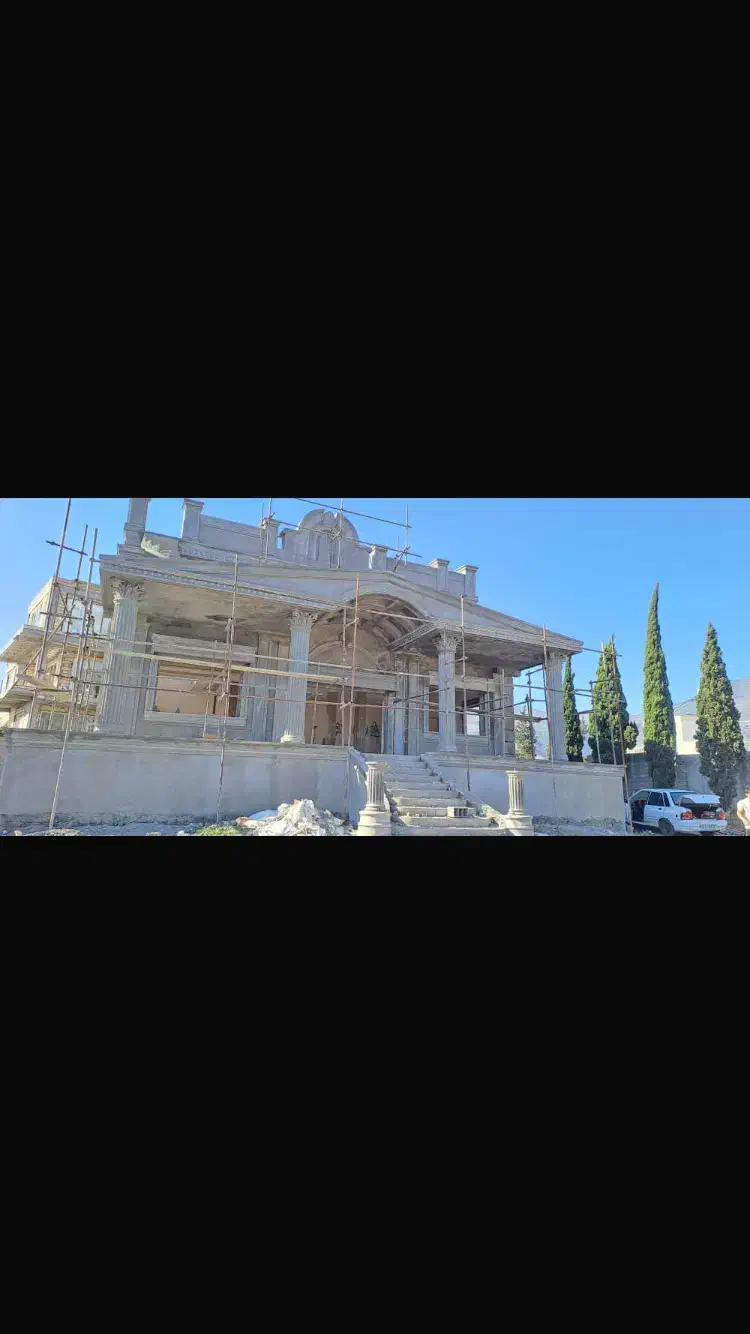 اجرای نما رومی ( سیمانی )|خدمات پیشه و مهارت|رشت, گلسار|دیوار