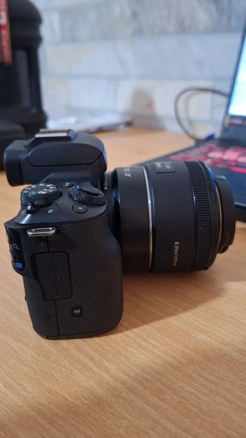 دوربین عکاسی حرفه ای m50 مارک ۲ با دو لنز|دوربین عکاسی و فیلم‌برداری|زرند, |دیوار