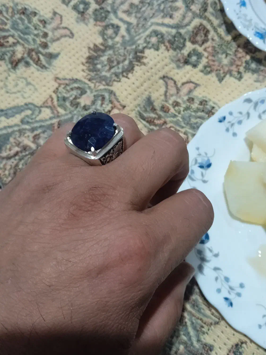 دوعدد انگشتر جواهری|جواهرات|هشتگرد, هشتگرد قدیم|دیوار